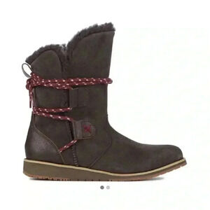 EMU Australia Laurina Lo Black Winter Boots Size 11